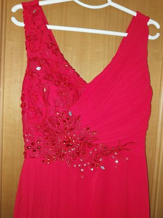 Vestido rojo Monsımm - L/40/12