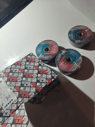 Discos de corte 3 paquetes de 25 unidades