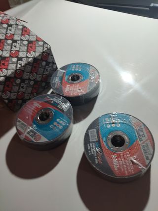 Discos de corte 3 paquetes de 25 unidades