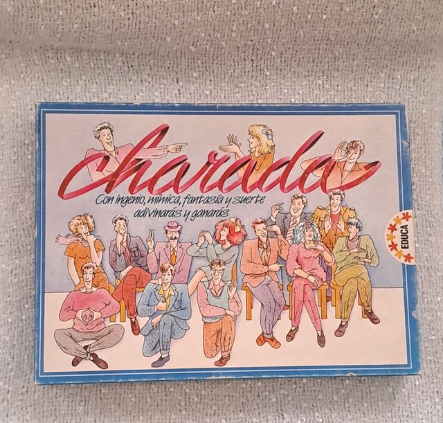 Juego de Mesa Charada "Mímica ✅️Rebajde 3,50 a 1❗️