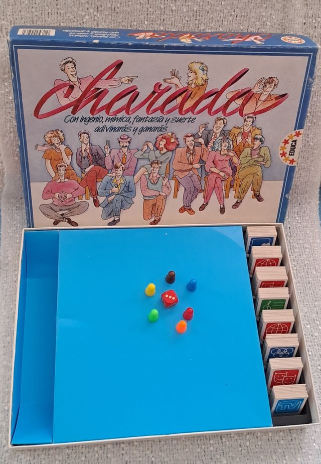 Juego de Mesa Charada "Mímica ✅️Rebajde 3,50 a 1❗️
