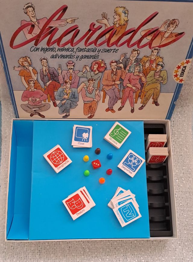 Juego de Mesa Charada "Mímica ✅️Rebajde 3,50 a 1❗️