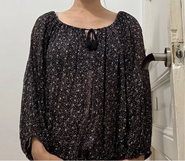 Blusa Ralph Lauren boho XS