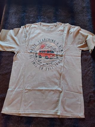 Camiseta Sfera hombre M - Kaki