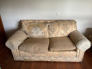 Sofá y 2 sillónes vintage Gratis