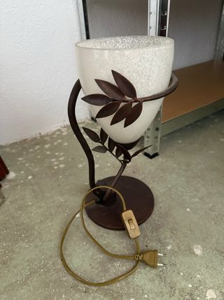 Lámpara mesa estilo vintage