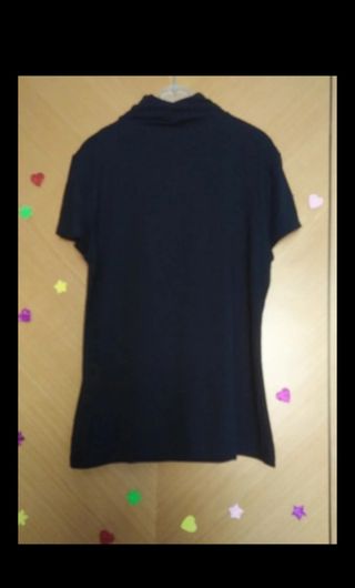 T-shirt nera donna tg M