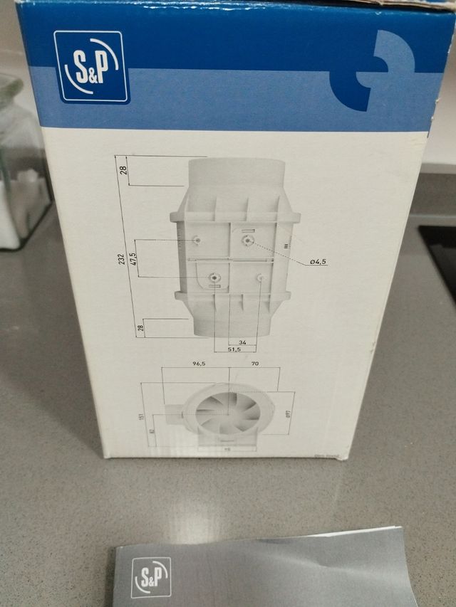 Extractor S&P TD-160/100N Silent