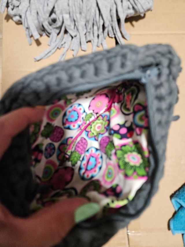 Bolso Trapillo - gris oscuro