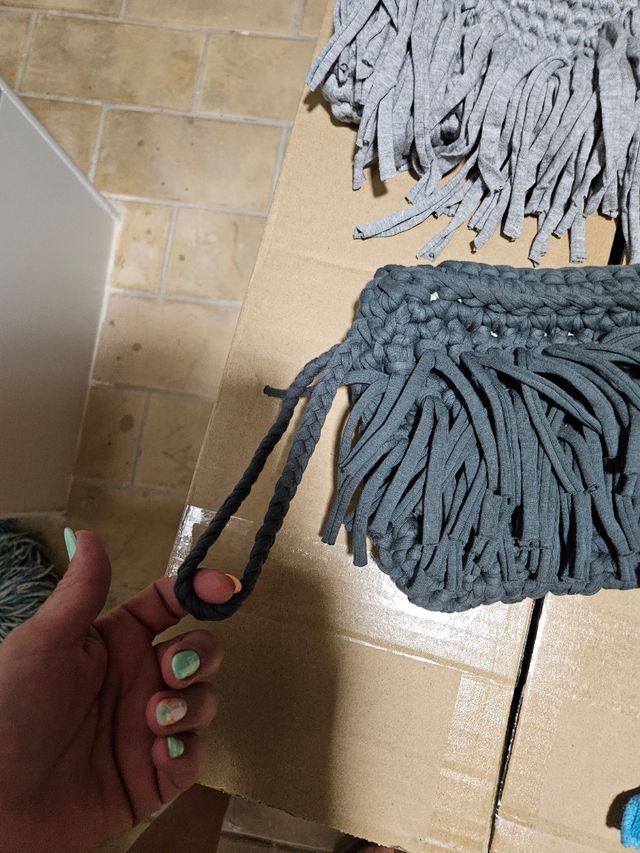 Bolso Trapillo - gris oscuro