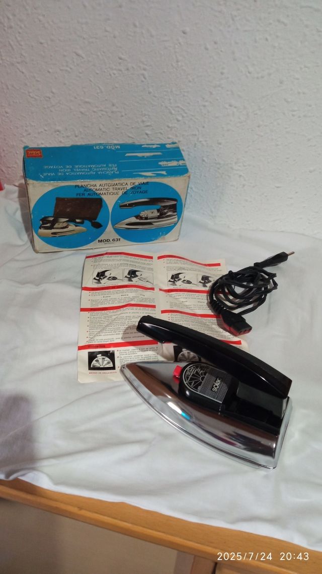 Plancha viaje Solac - Mini plancha