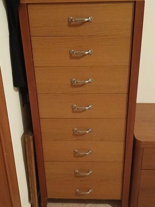Settimino legno 7 cassetti