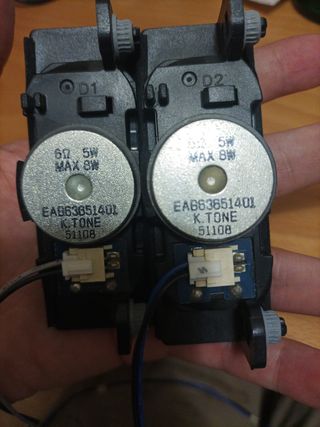 Altavoces TV 60" - 2 unidades