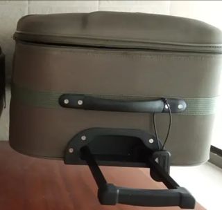 Maleta grande viaje - beige/oliva