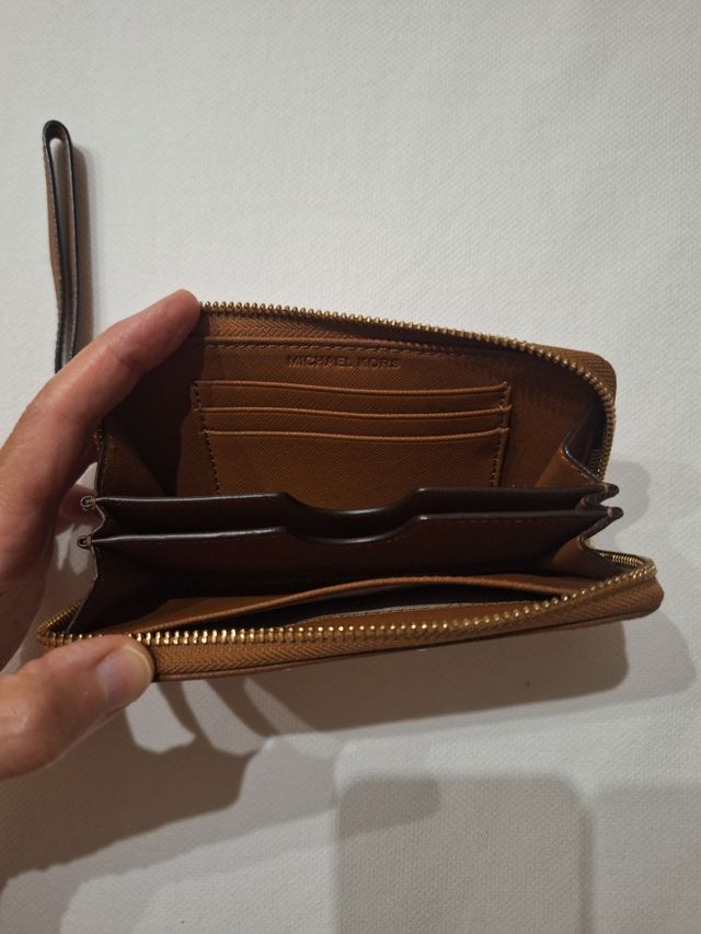 Michael Kors - Billetero Marrón
