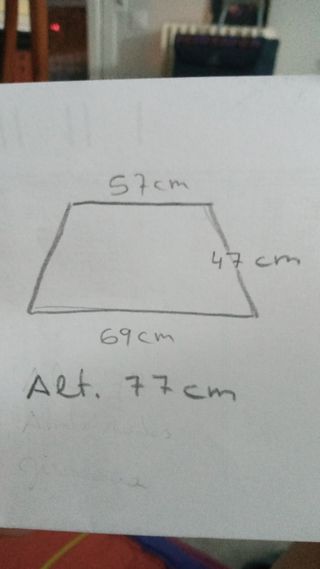 Mesa TV giratoria - Madera y metal
