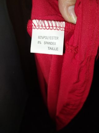 Vestido rojo largo fiesta