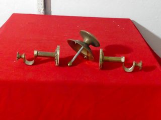 Pomo y apliques bronce antiguo