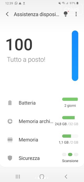 Samsung Galaxy A10 32GB - Dual SIM azzurro