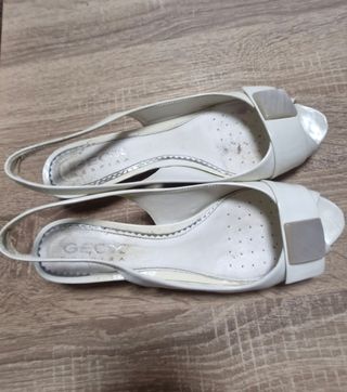 Sandalias Geox blancas