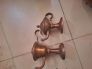 2 Jarras de cobre antiguas