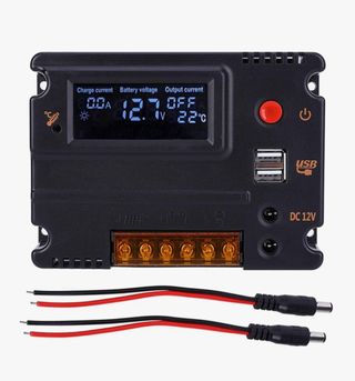 Controlador Carga Solar 20A - USB