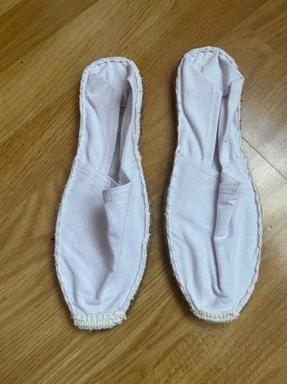 Alpargatas blancas - 5 pares