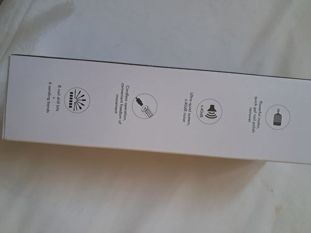 Lima electrónica para manicura y pedicura