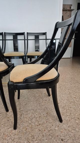 Mesa cristal+4 sillas URGENTE