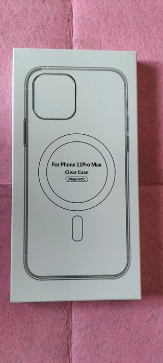 FUNDA TRANSPARENTE MAGNETICO CON MAGSAFE  IPHONE