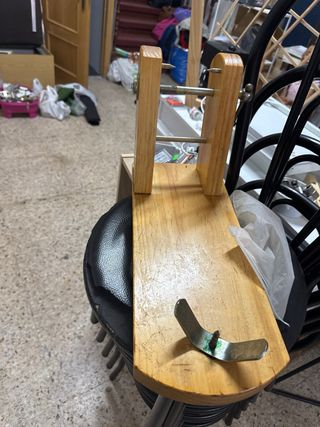 Jamonero madera y metal