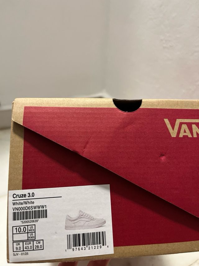 Vans Cruze 3.0 blancas - nuevas