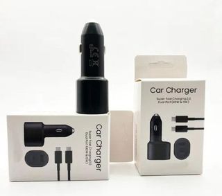 CARGADOR ORIGINAL SAMSUNG PARA COCHE 45W+15W+CABLE