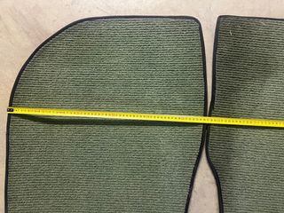 Juego 4 Alfombrillas coche clásico - Verde.NUEVAS