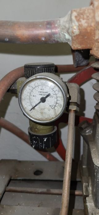 Compresor aire antiguo