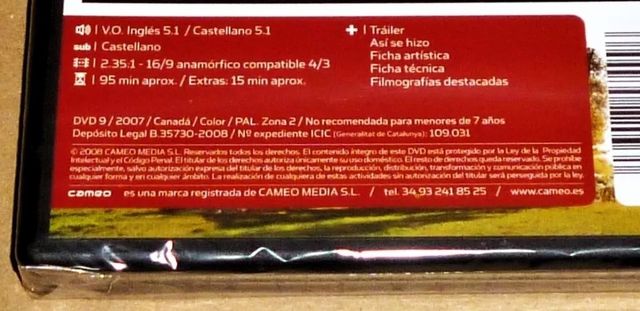 ARITMETICA EMOCIONAL (DVD Precintado)