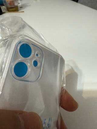 Fundas iPhone 12 Mini (5.4) TRANSPARENTES - 2uds