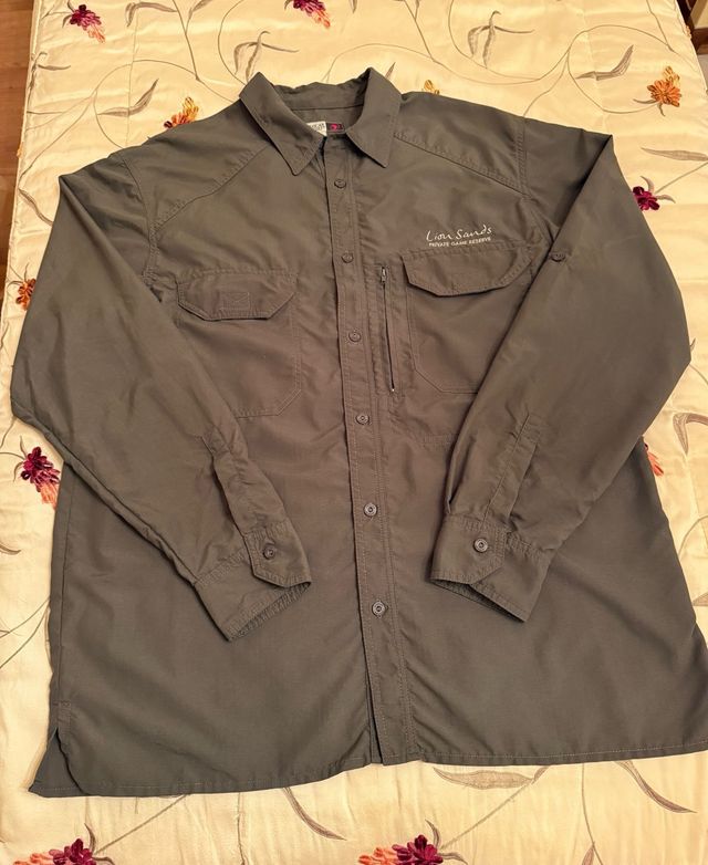 Camisa safári para homem. Comprado na África do Sul