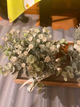 Maceta zinc con flores - Decoración terraza
