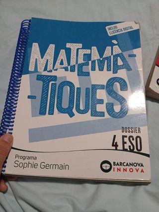 Sophie Germain 4 ESO. Dossier. Matemàtiques