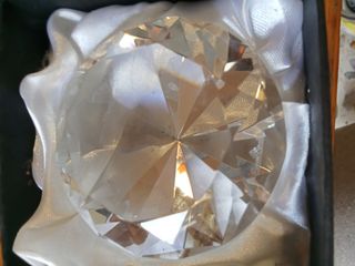 Fermacarte Diamante Cristallo Rosenthal 