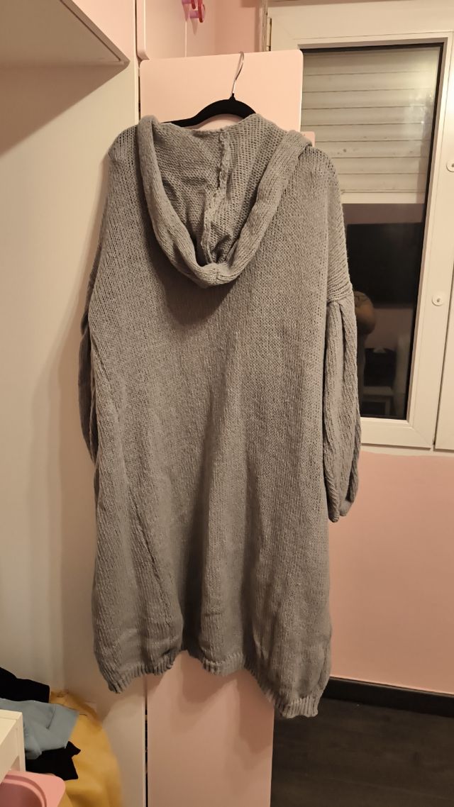 Cárdigan gris - Talla única