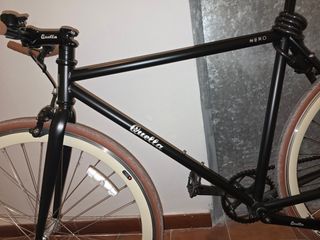Bicicleta Fixie Quella Nero