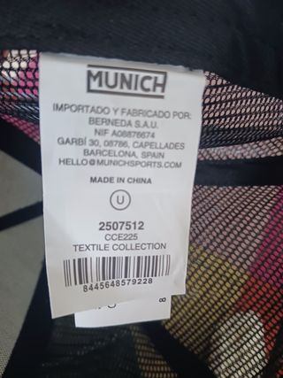 Gorra Munich Verde-Roja