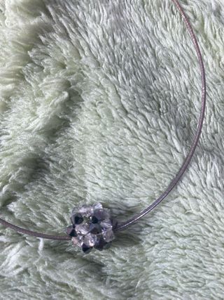 Collar Plata Gris