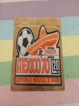 Placca Panini Messico '70 mondiali calcio 