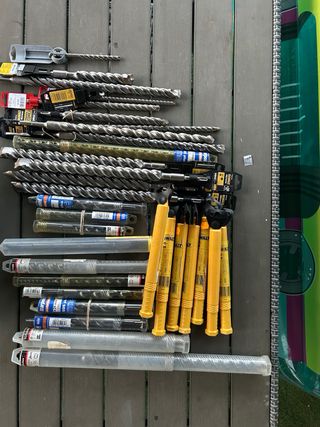 Brocas Dewalt - cinceles puntas para taladro etc