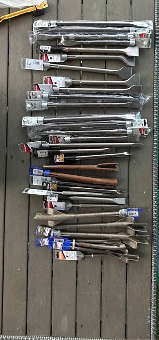 Brocas Dewalt - cinceles puntas para taladro etc