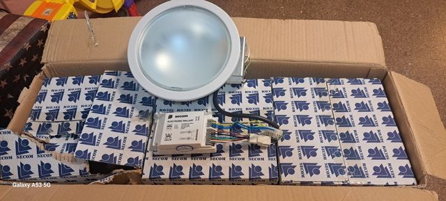 Lámparas LED blanca.Iluminación Diferentes modelos