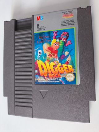 Juego Digger T-rock Nintendo NES pal